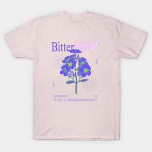 Bitter Lament Sad Sadness Tragic feelings wild flower T-Shirt